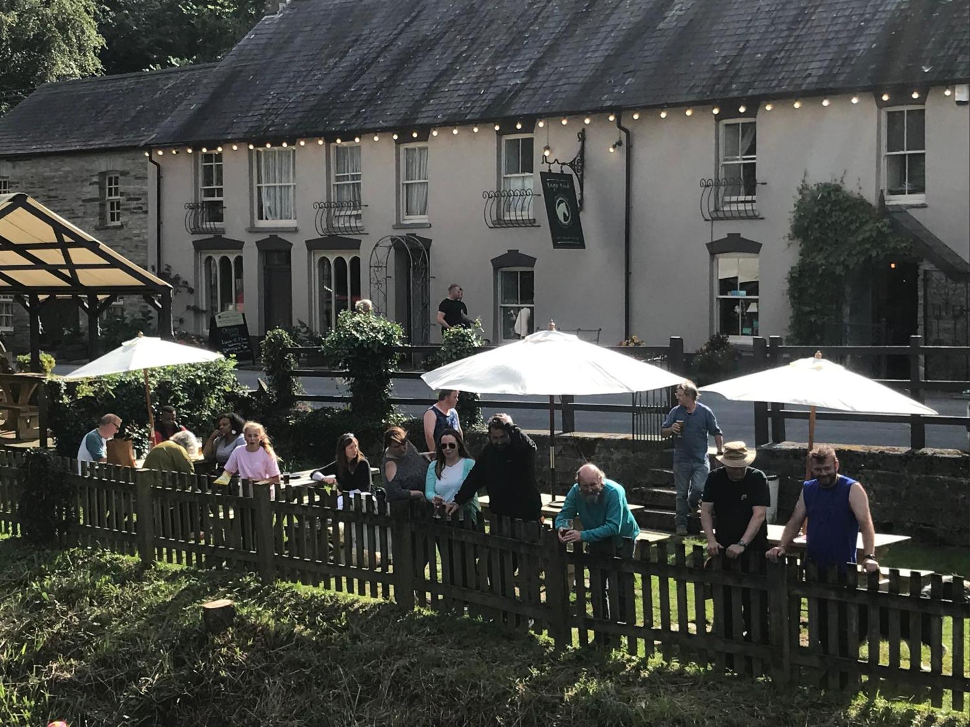 The Nags Head Inn Abercych المظهر الخارجي الصورة